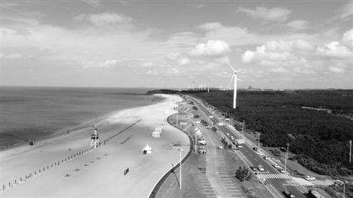 2023年我省将实施海洋旅游目的地提升工程,图为威海千里山海自驾旅游公路(资料图)